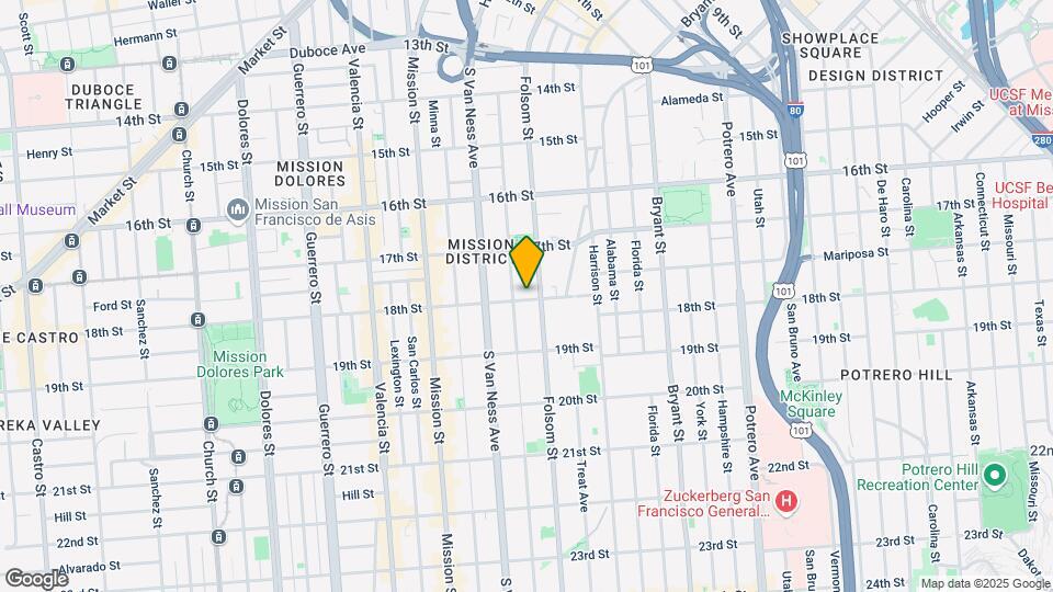 3220-3222 18th St Mapa y Detalles de la Ubicación