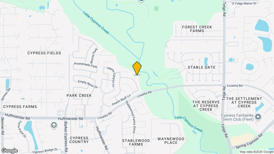 15414 Paloma Crossing Ct Map and Location Details