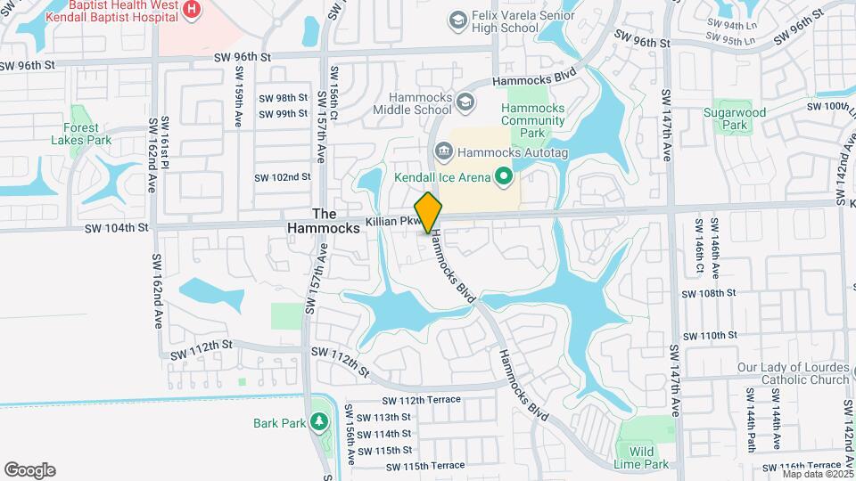 10475 SW 153rd Ct Map and Location Details