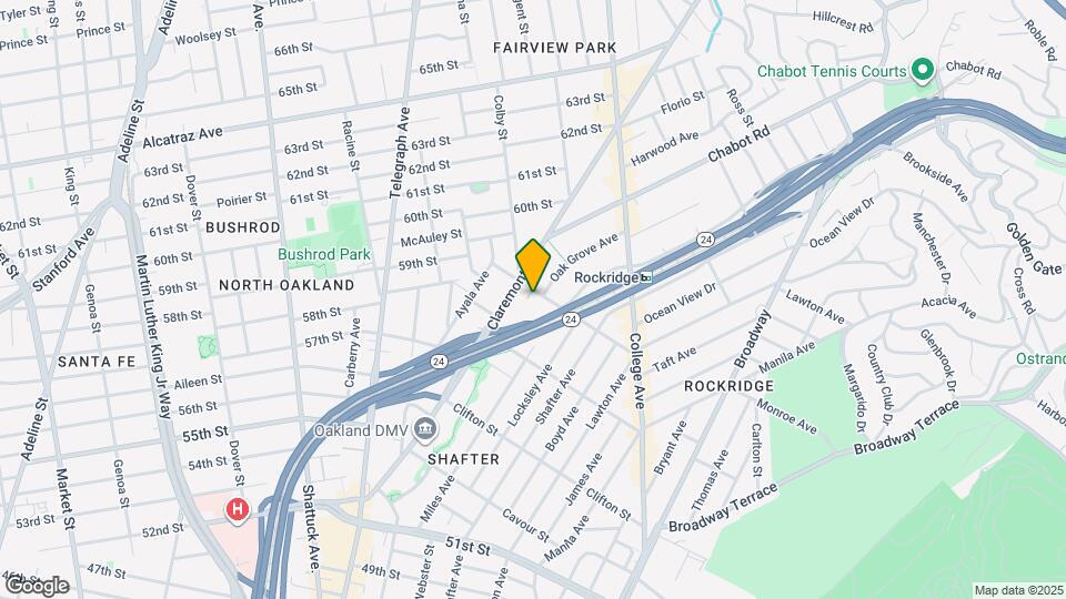 507 Forest St Map and Location Details