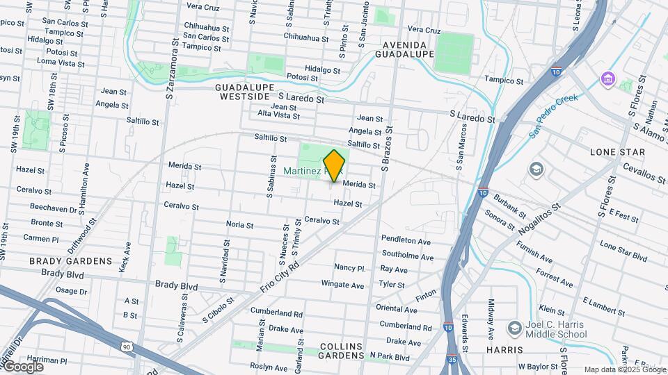 214 Merida St Map and Location Details