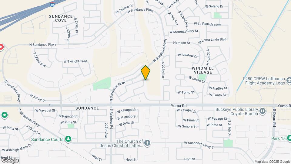 917 S 224th Ln Map and Location Details