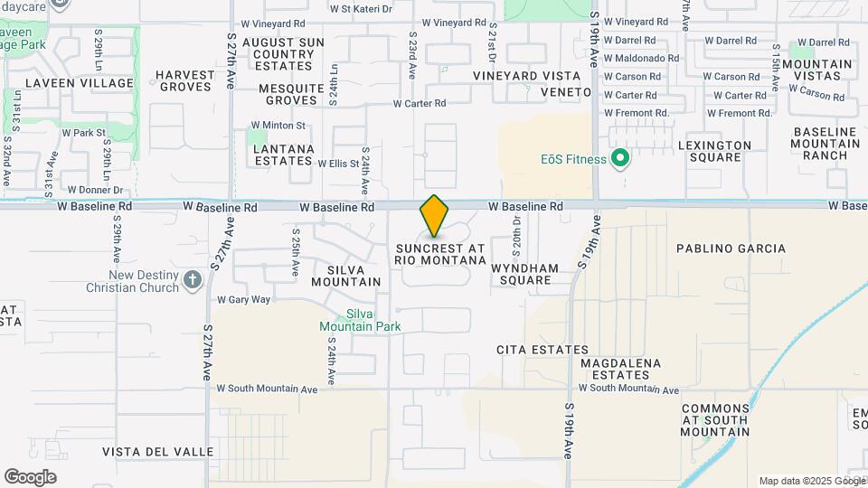 7710 S 22nd Ave Map and Location Details