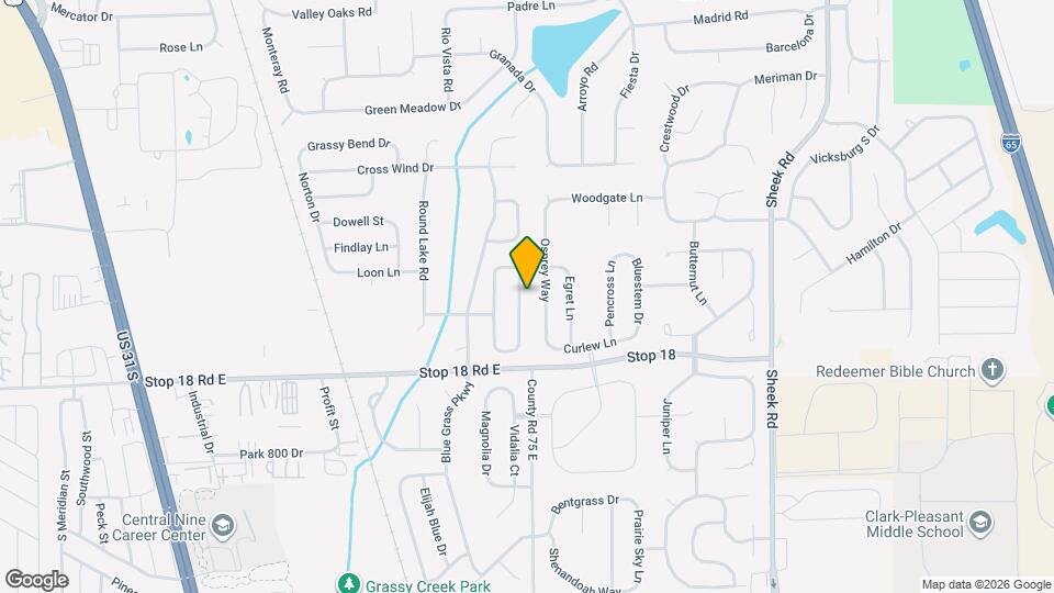 1443 Blue Brook Way Map and Location Details