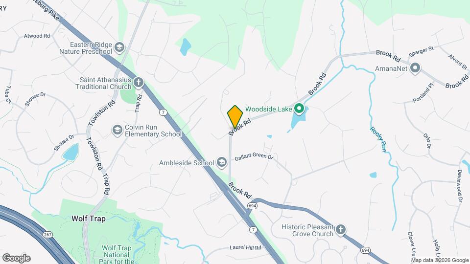 8951 Brook Rd Map and Location Details