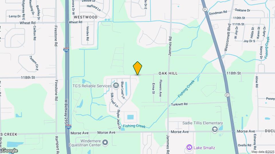 6653 Southern Oaks Dr Map and Location Details