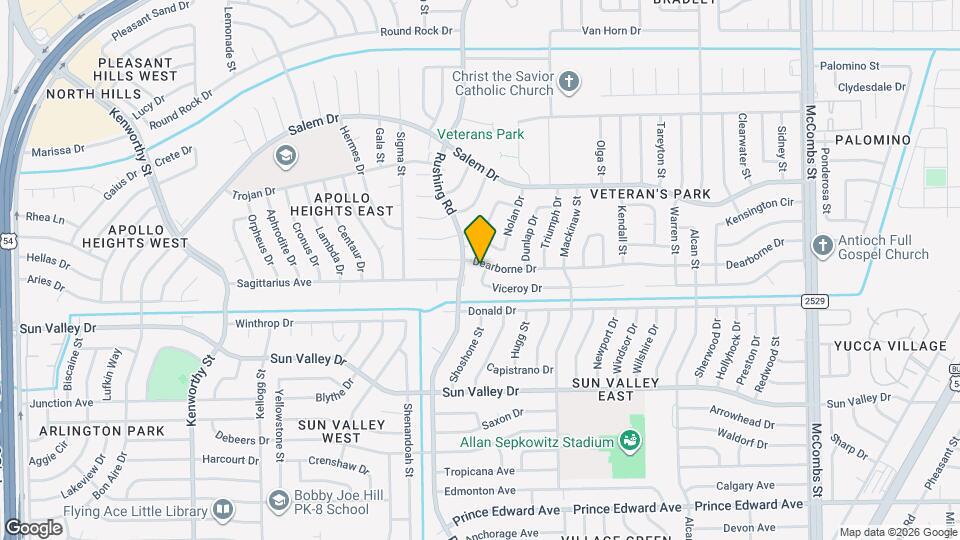 5198 Viceroy Dr Mapa y Detalles de la Ubicación