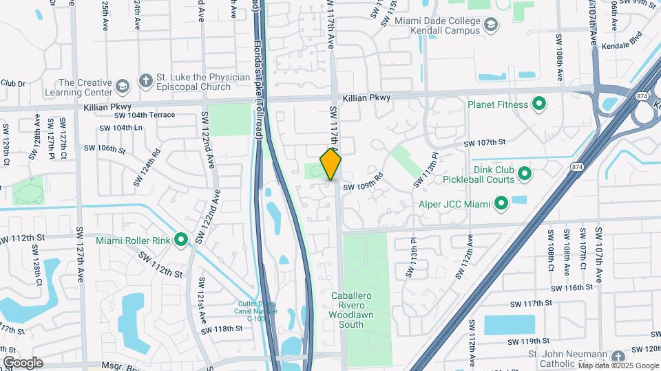 11702 SW 108th Ln Map and Location Details
