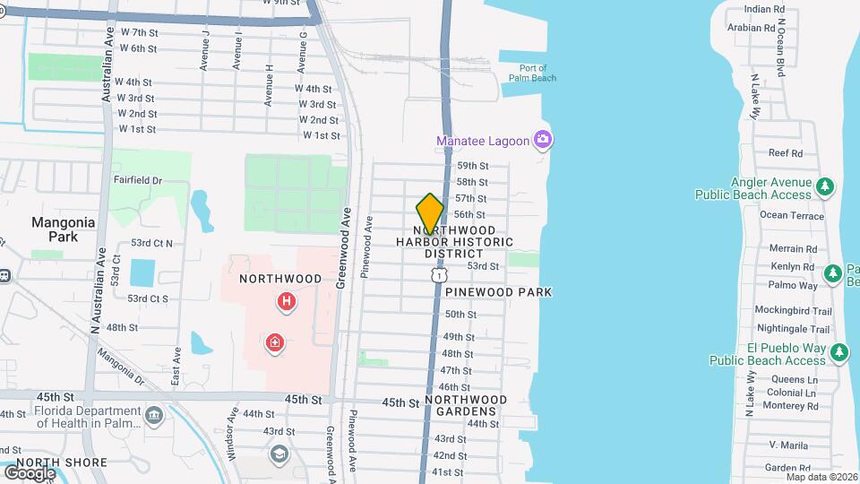 613 54th St Mapa y Detalles de la Ubicación