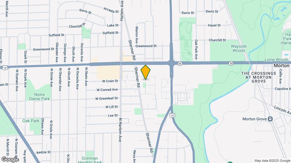 7045 W Carol Ave Mapa y Detalles de la Ubicación