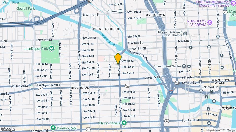 Eighth Avenue Commons Map and Location Details