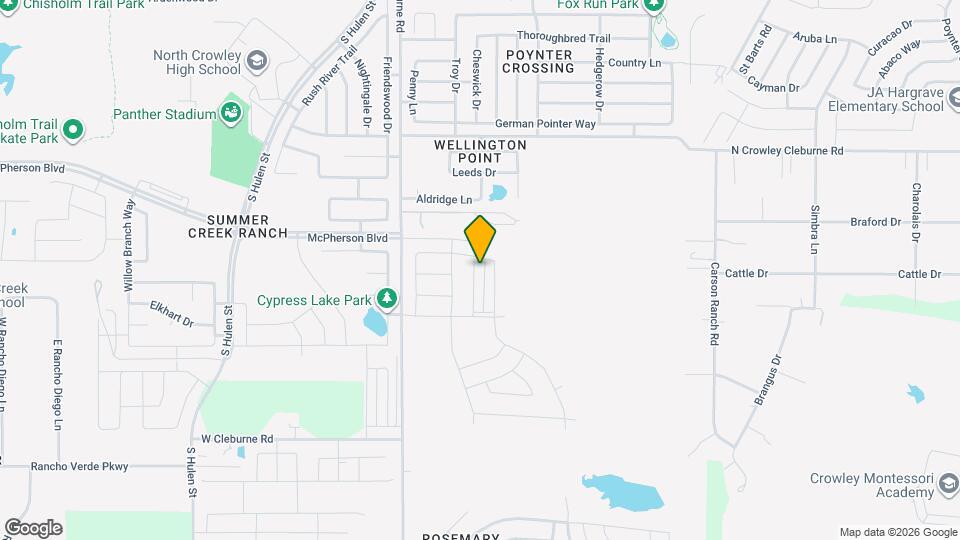 9609 Brickridge Ln Map and Location Details