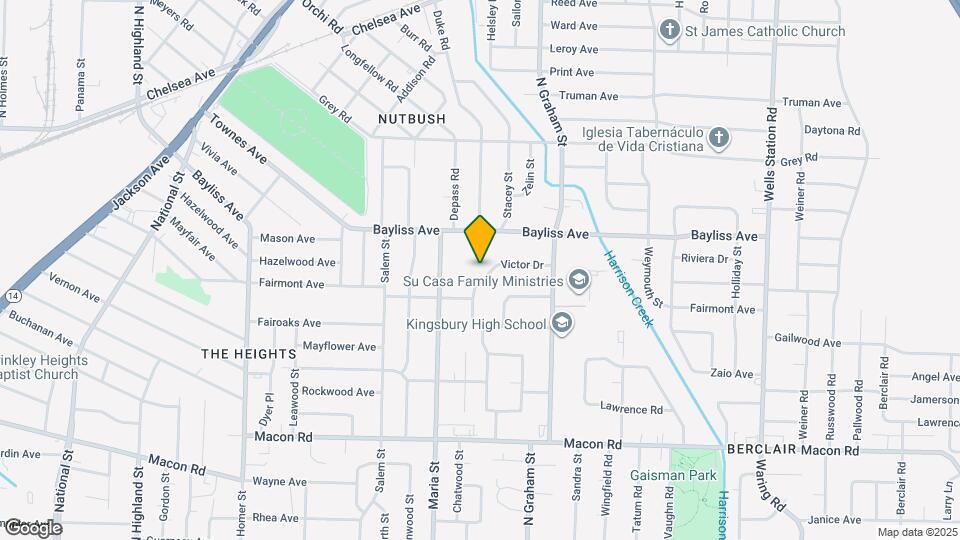 1323 Victor Dr Map and Location Details