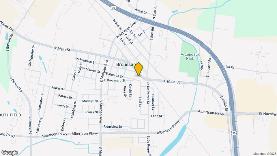 508 E Main St Map and Location Details