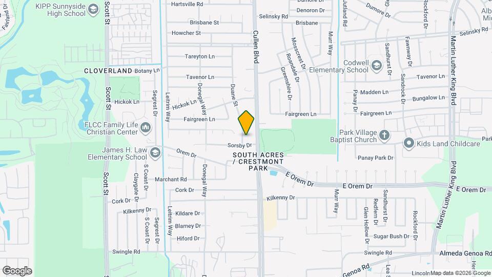 12035 Duane St Map and Location Details