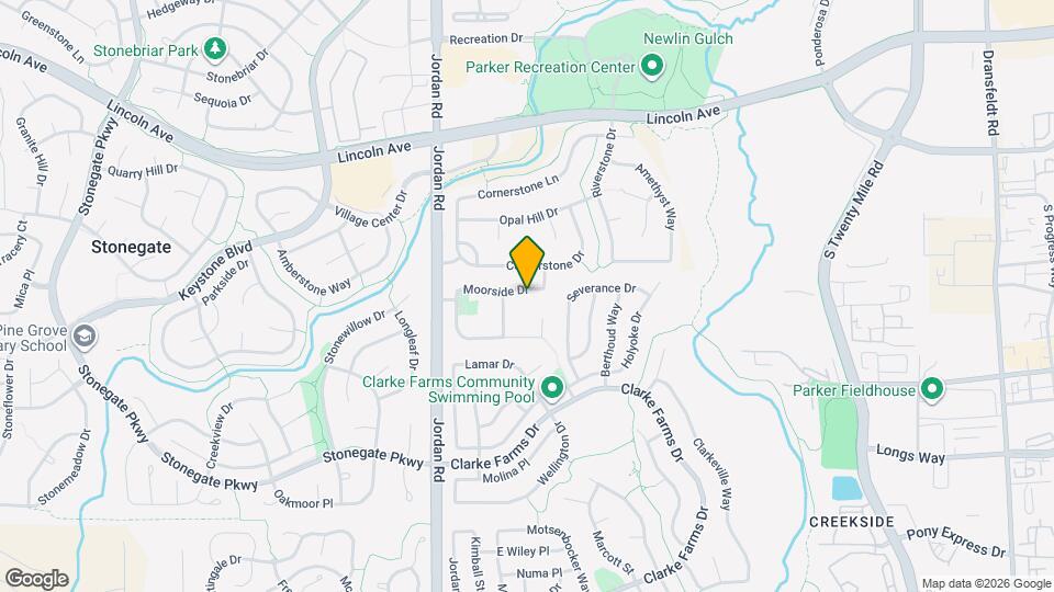 17148 Moorside Dr Map and Location Details