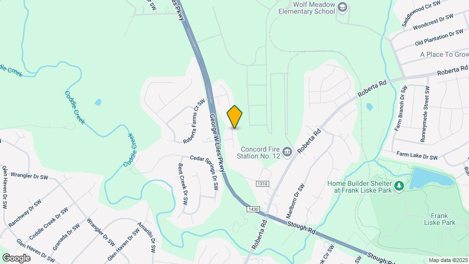 3293 Westridge Ln SW Map and Location Details