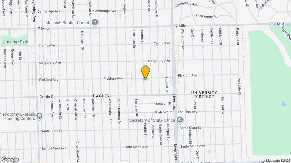 18290 Prairie St Map and Location Details