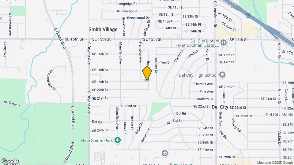 3416 SE 19th St Map and Location Details