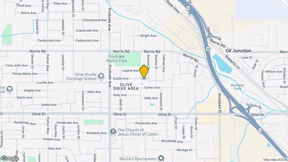 6305 Almond Dr Map and Location Details