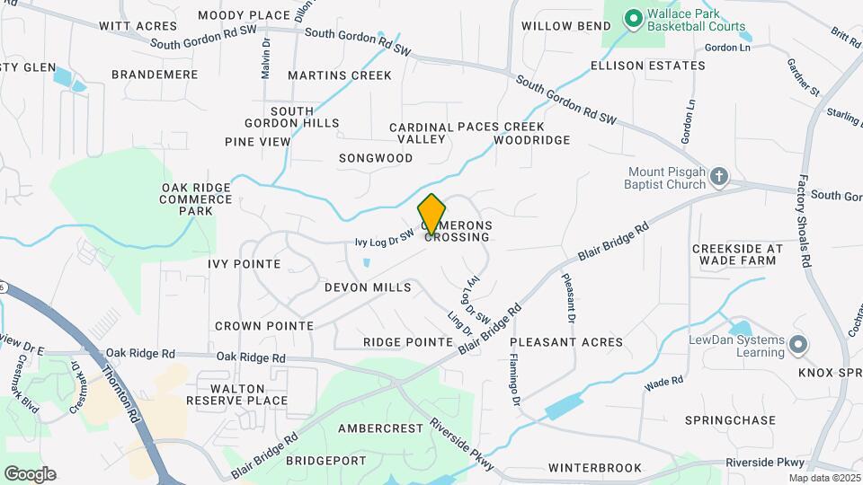 1443 Devon Mill Way Map and Location Details