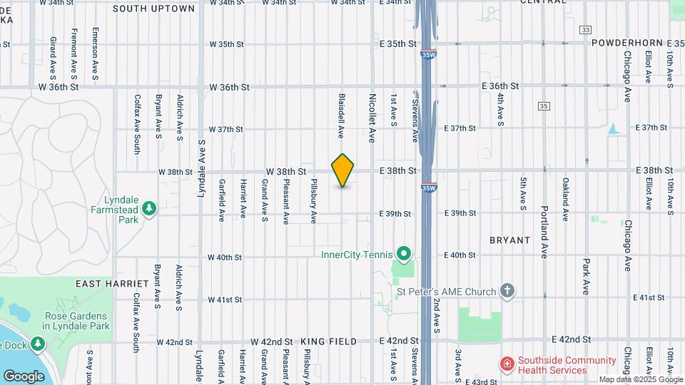 3829 Blaisdell Ave Mapa y Detalles de la Ubicación