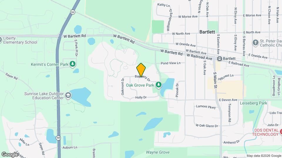 301 Oakbrook Ct Map and Location Details