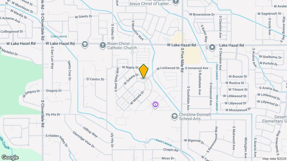 11062 W Morela Dr Map and Location Details