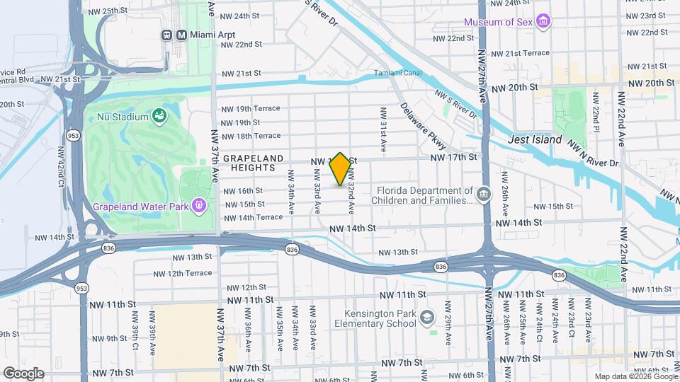 3220 NW 16th St Map and Location Details