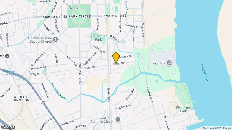 1087 Bexley St Map and Location Details