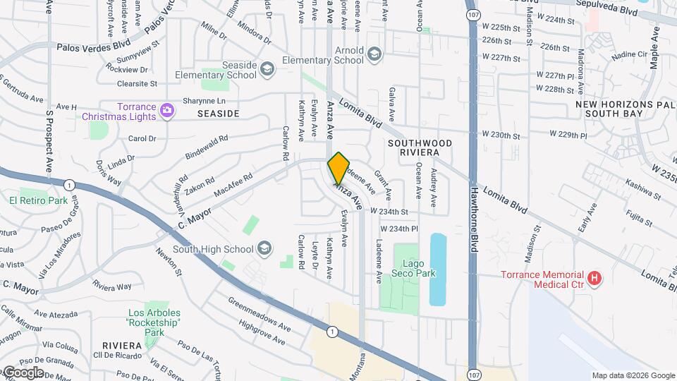 23217 Anza Ave Map and Location Details