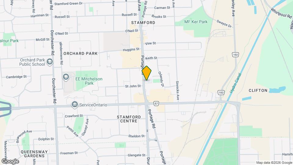 3846 Portage Rd Map and Location Details