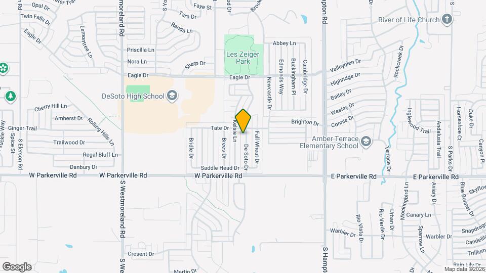 709 De Soto Dr Map and Location Details