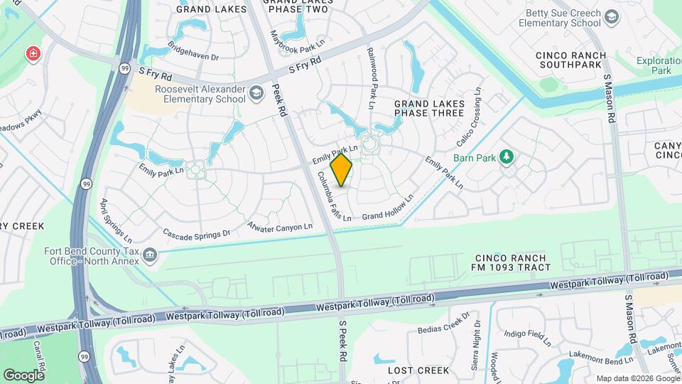 21806 Silverpeak Ct Map and Location Details