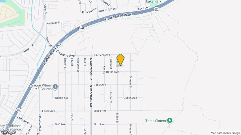 729 Milan St Map and Location Details