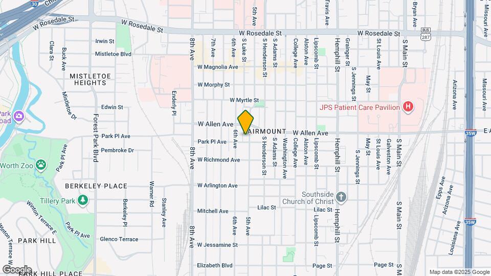 1724 5th Ave Map and Location Details