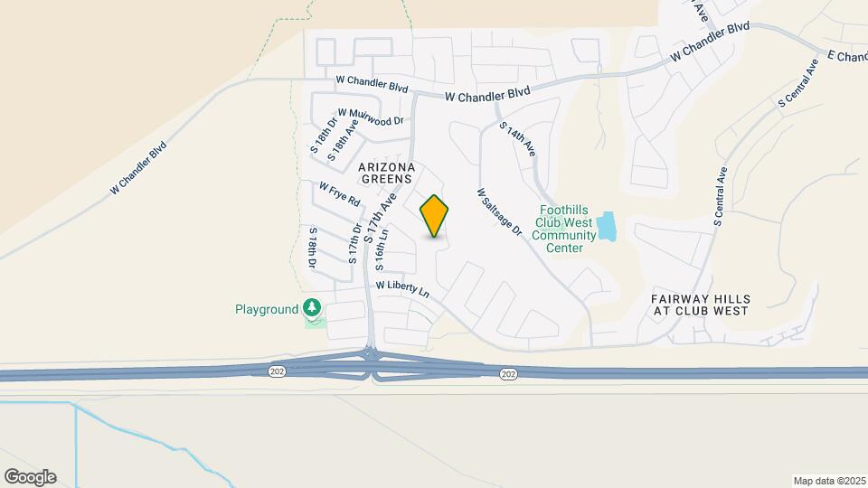 1620 W Nighthawk Way Map and Location Details