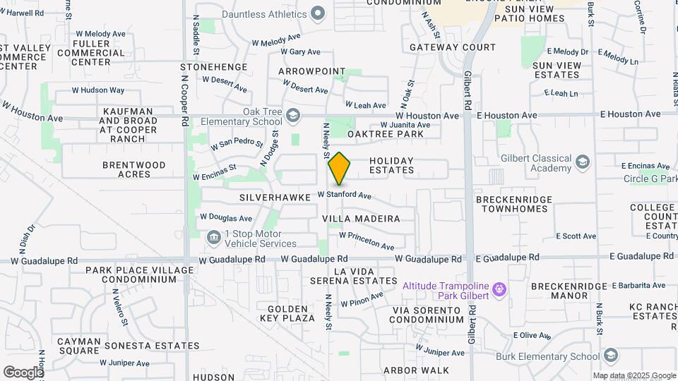 332 W Stanford Ave Map and Location Details