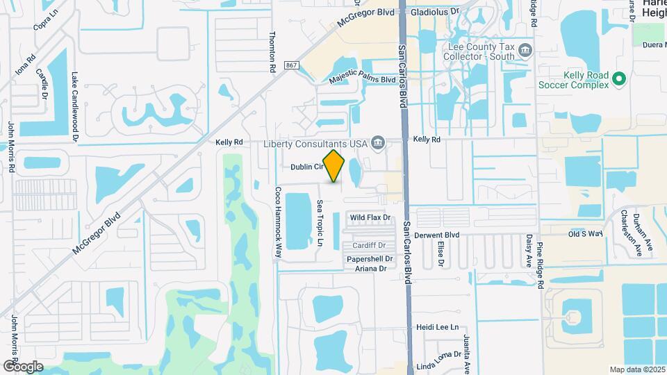 16119 Coco Hammock Way Map and Location Details