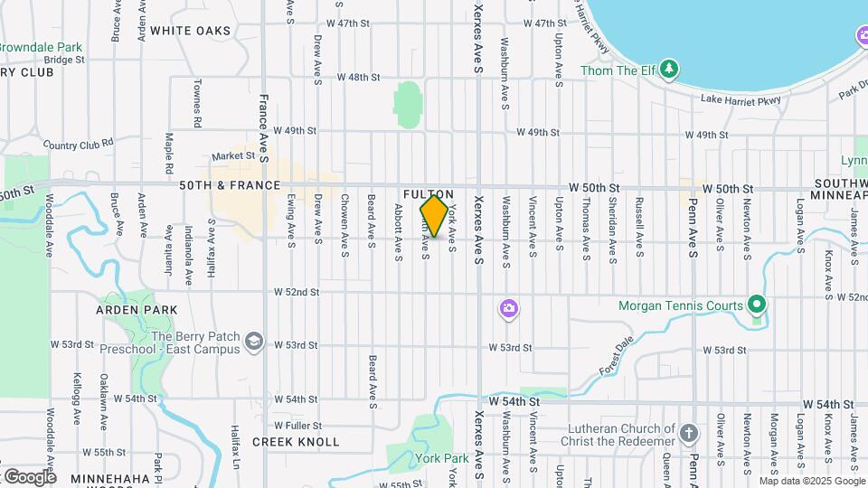 5101 Zenith Ave S Map and Location Details