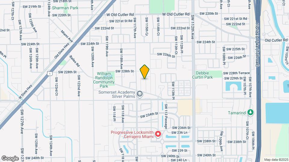 22912 SW 115th Ct Map and Location Details