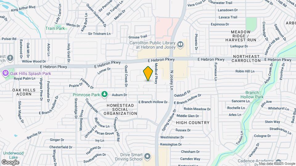 1848 Sandpiper Ln Map and Location Details