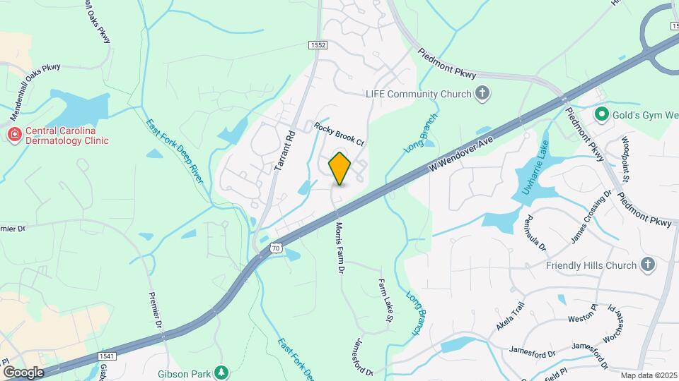 3614 Morris Farm Dr, Unit 2D Map and Location Details