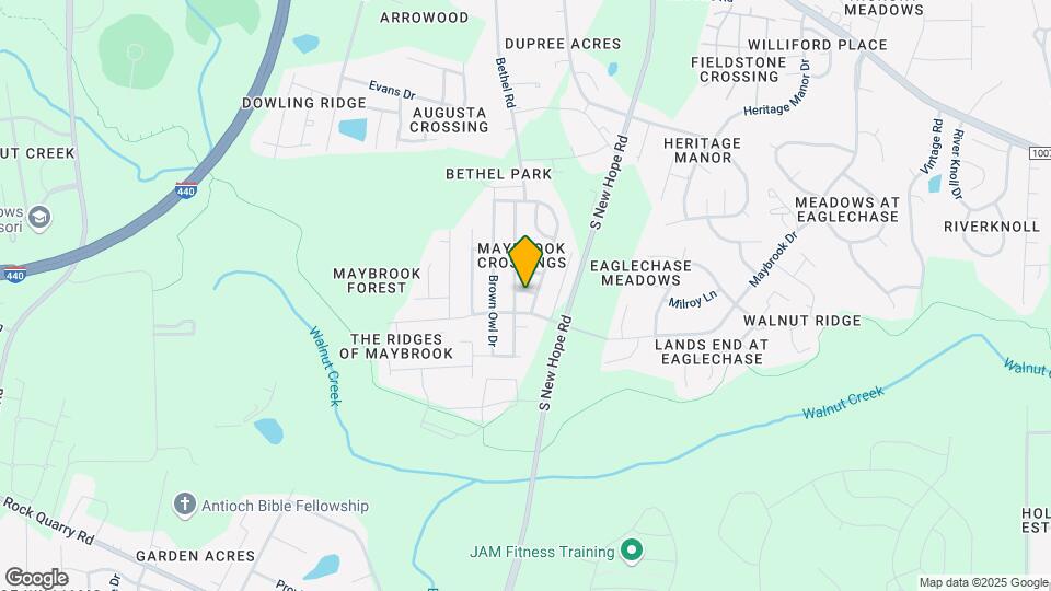 2505 Boulder Ridge Dr Map and Location Details