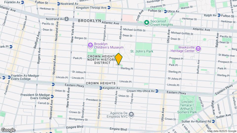 253 Albany Ave, Unit 3R Mapa y Detalles de la Ubicación