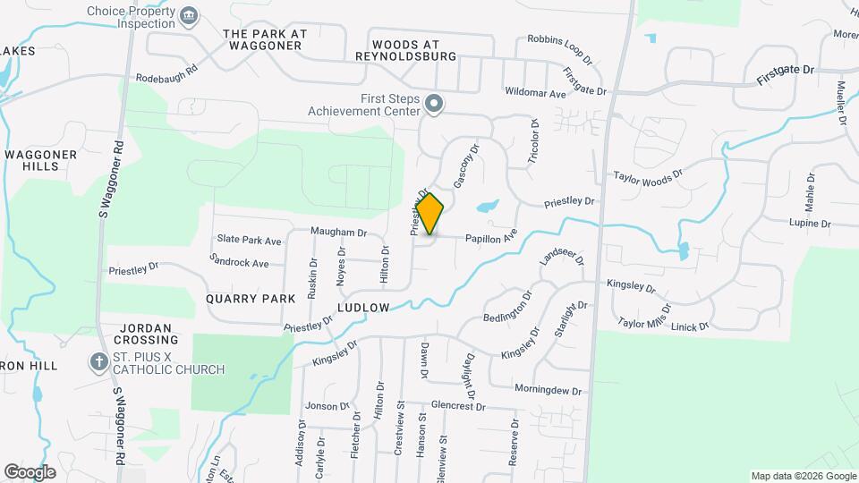 933 Briaro St Map and Location Details