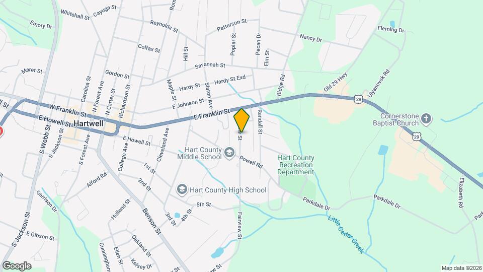 135 Fairview St Map and Location Details