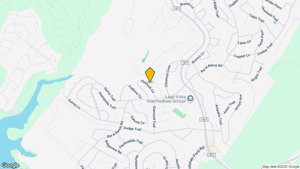 8005 Flintlock Cir Map and Location Details