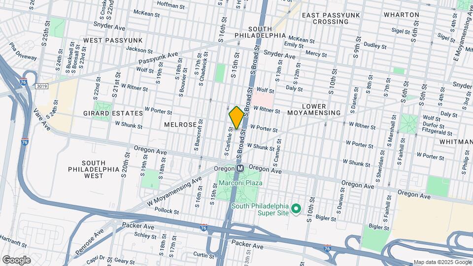 2523 S Rosewood St Map and Location Details