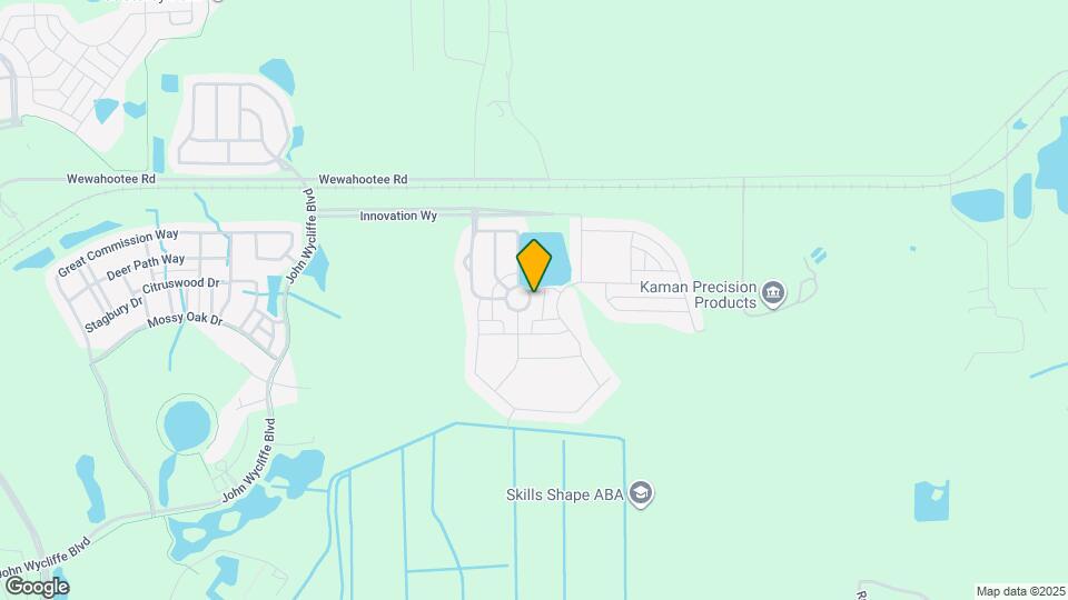 9869 Pecan Hickory Way Map and Location Details